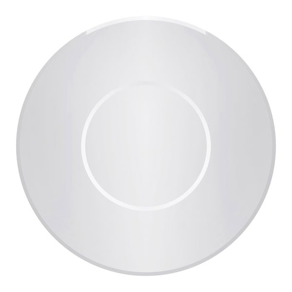 Appollo Oakley Modern Round Mirror, 91 cm (36 in.)