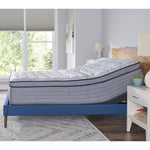 Sealy Posturepedic Indigo Garden 33.7 cm (13.3 in.) Twin XL Mattress with Adjustable Base