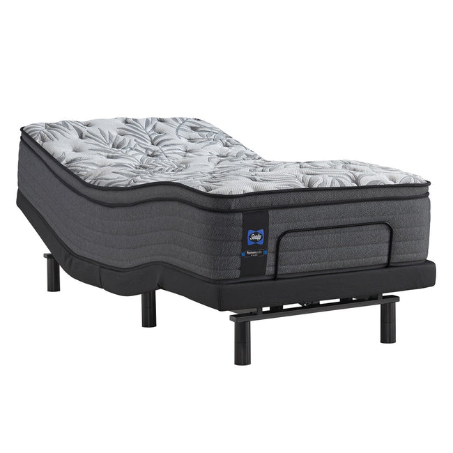 Sealy Posturepedic Island Cays Firm Twin XL Mattress with Adjustable Base