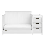Graco Hadley 5-in-1 Convertible Crib and Changer with Drawer, White