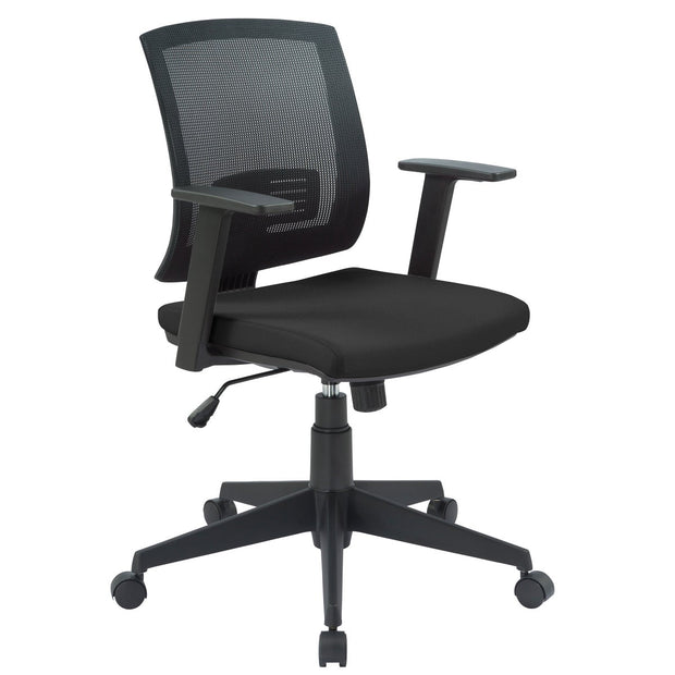 TygerClaw Low Back Mesh Office Chair, Black