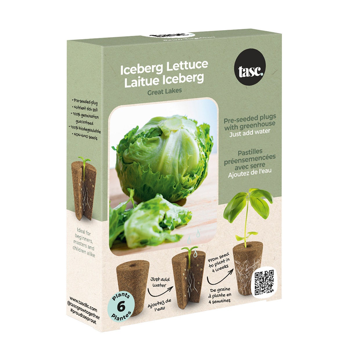 Salad Night Seed Plug Pack – 4 kits