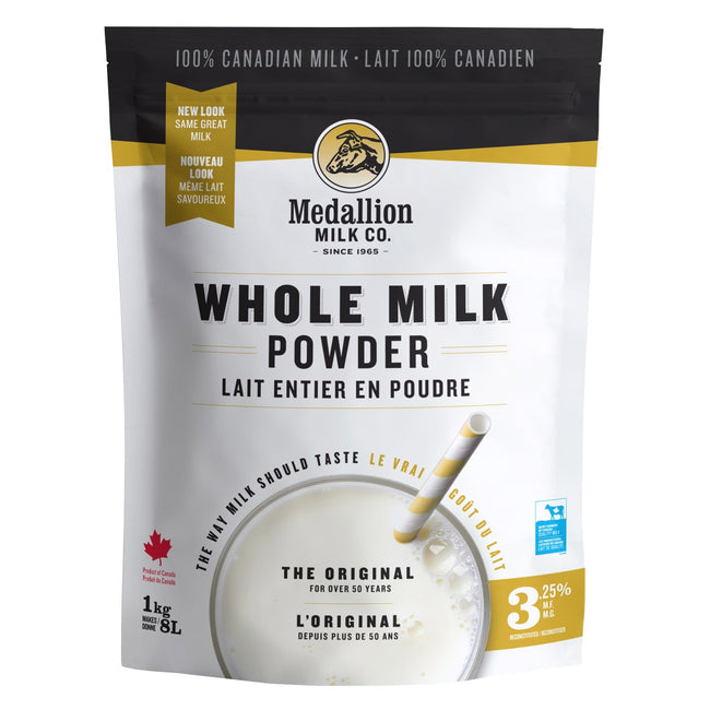 Medallion Milk Co. Whole Milk Powder, 1 kg