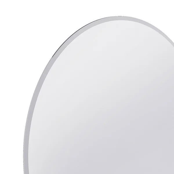 Appollo Avia Modern 45.7 cm (18 in.) Round Frameless Beveled Mirror