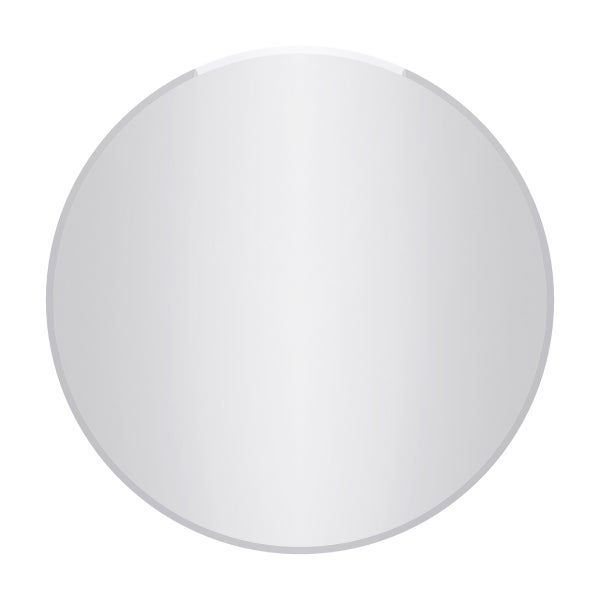 Appollo Avia Modern 76.2 cm (30 in.) Round Frameless Beveled Mirror