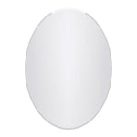 Appollo Lauren Modern 51 cm x 71 cm (20 in. x 28 in.) Oval Frameless Beveled Mirror