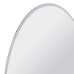 Appollo Lauren Modern 51 cm x 71 cm (20 in. x 28 in.) Oval Frameless Beveled Mirror