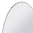 Appollo Lauren Modern 51 cm x 71 cm (20 in. x 28 in.) Oval Frameless Beveled Mirror