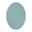 Appollo Lauren Modern 51 cm x 71 cm (20 in. x 28 in.) Oval Frameless Beveled Mirror