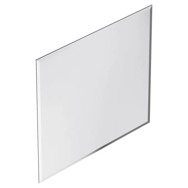 Appollo Summer Modern 61 cm (24 in.) Square Frameless Beveled Mirror