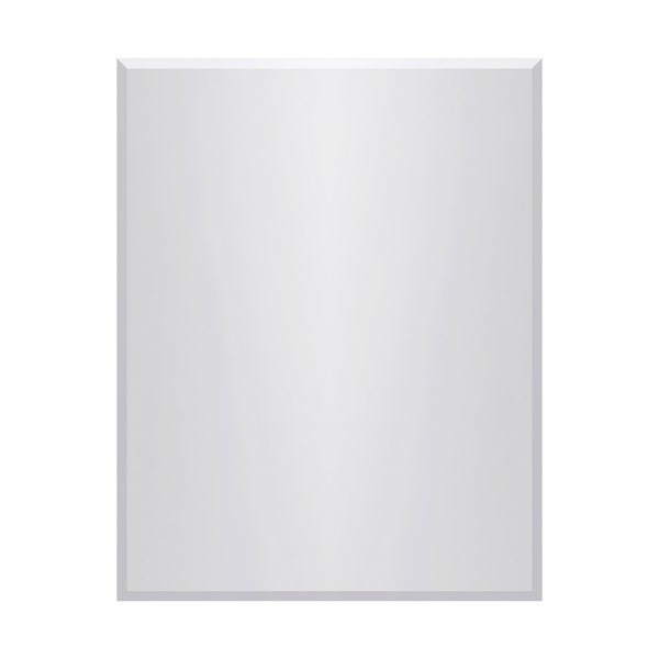 Appollo Kaden Modern 55.8 cm x 71 cm (22 in. x 28 in.) Rectangular Frameless Beveled Mirror