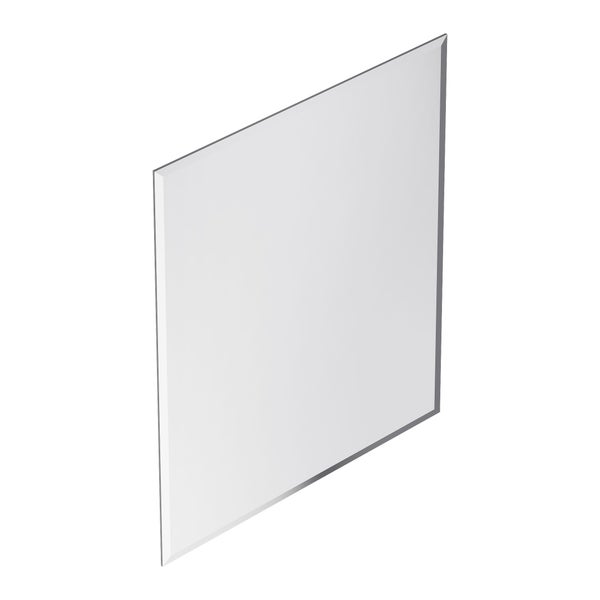 Appollo Kaden Modern 55.8 cm x 71 cm (22 in. x 28 in.) Rectangular Frameless Beveled Mirror