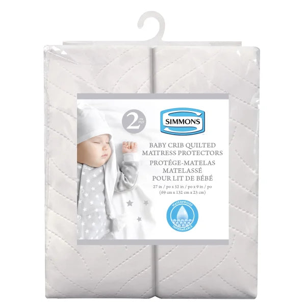 Simmons 2-pack Waterproof Mattress Protector