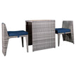 Allspace 3-piece Balcony Patio Conversation Set