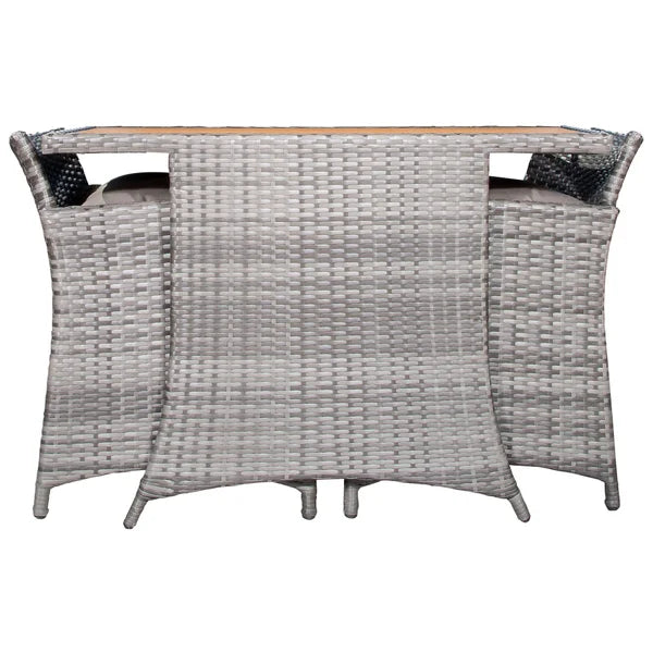 Allspace 3-piece Balcony Patio Bistro Set