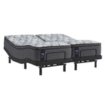 Sealy Posturepedic Island Cays Firm Split King Mattress with Adjustable Base