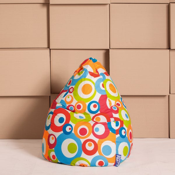 Gouchee Home Malibu Bean Bag Chair, Turquoise