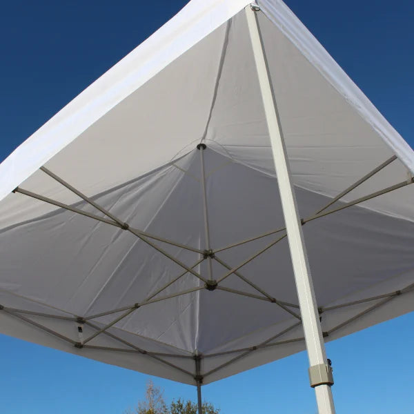 10x10 ft. Canopy Service Tent with Clear Protective 10’ Shield and Enclosure sidewalls
