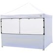 10x10 ft. Canopy Service Tent with Clear Protective 10’ Shield and Enclosure sidewalls