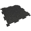 Rubber King Challenger Series Interlocking Floor Tiles, 10-pack