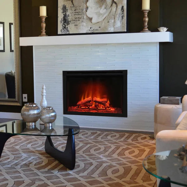Paramount Premium Modern 76.2 cm (30 in.) Electric Fireplace Insert