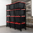 Bin Warehouse Heavy-Duty Tote Rack
