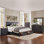 Alessia Contemporary 6-piece King Bedroom Set