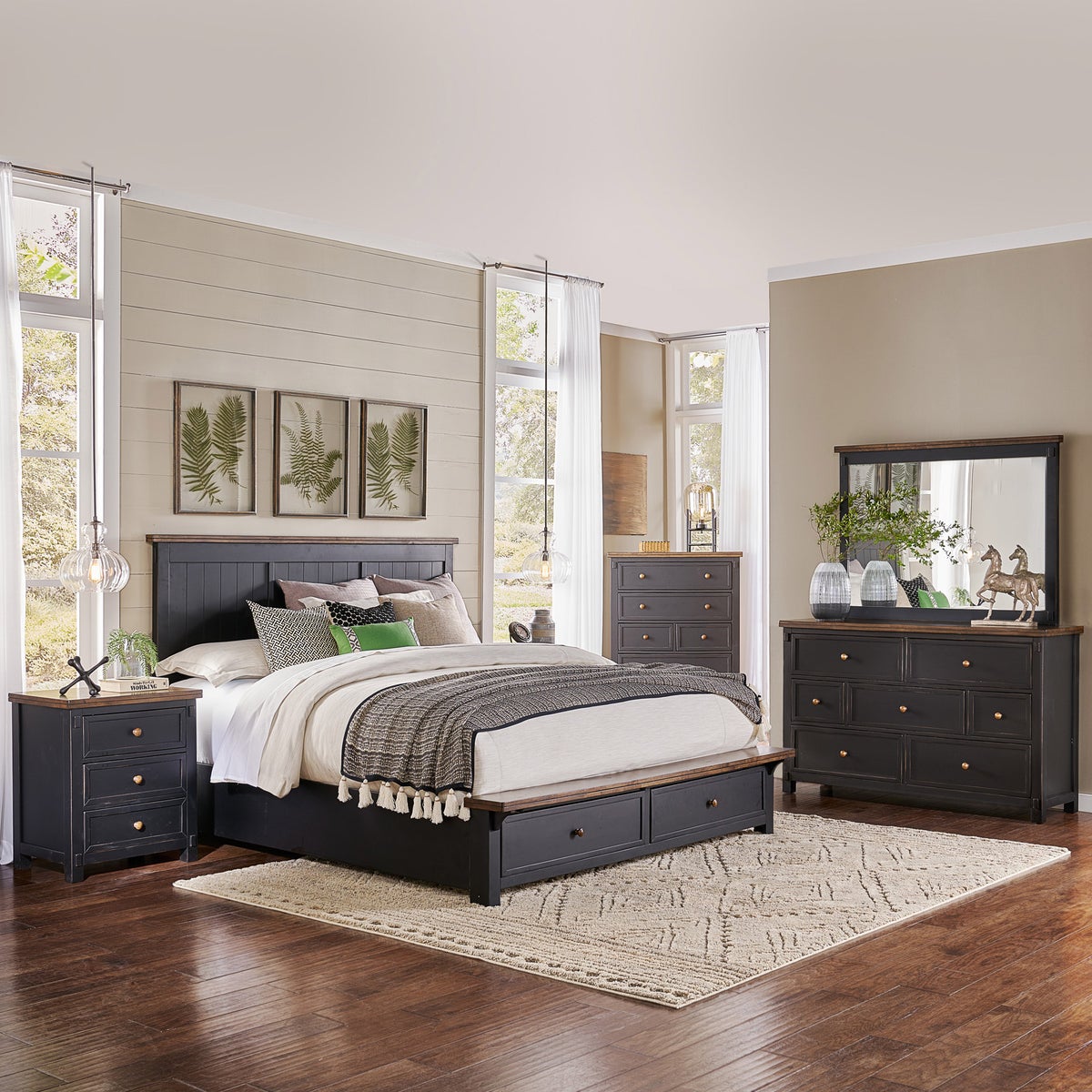 Alessia Contemporary 6-piece Queen Bedroom Set