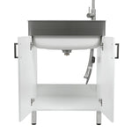 Transform 24.2 in. All-In-One RTA Laundry Cabinet with Stainless Steel Sink and Faucet