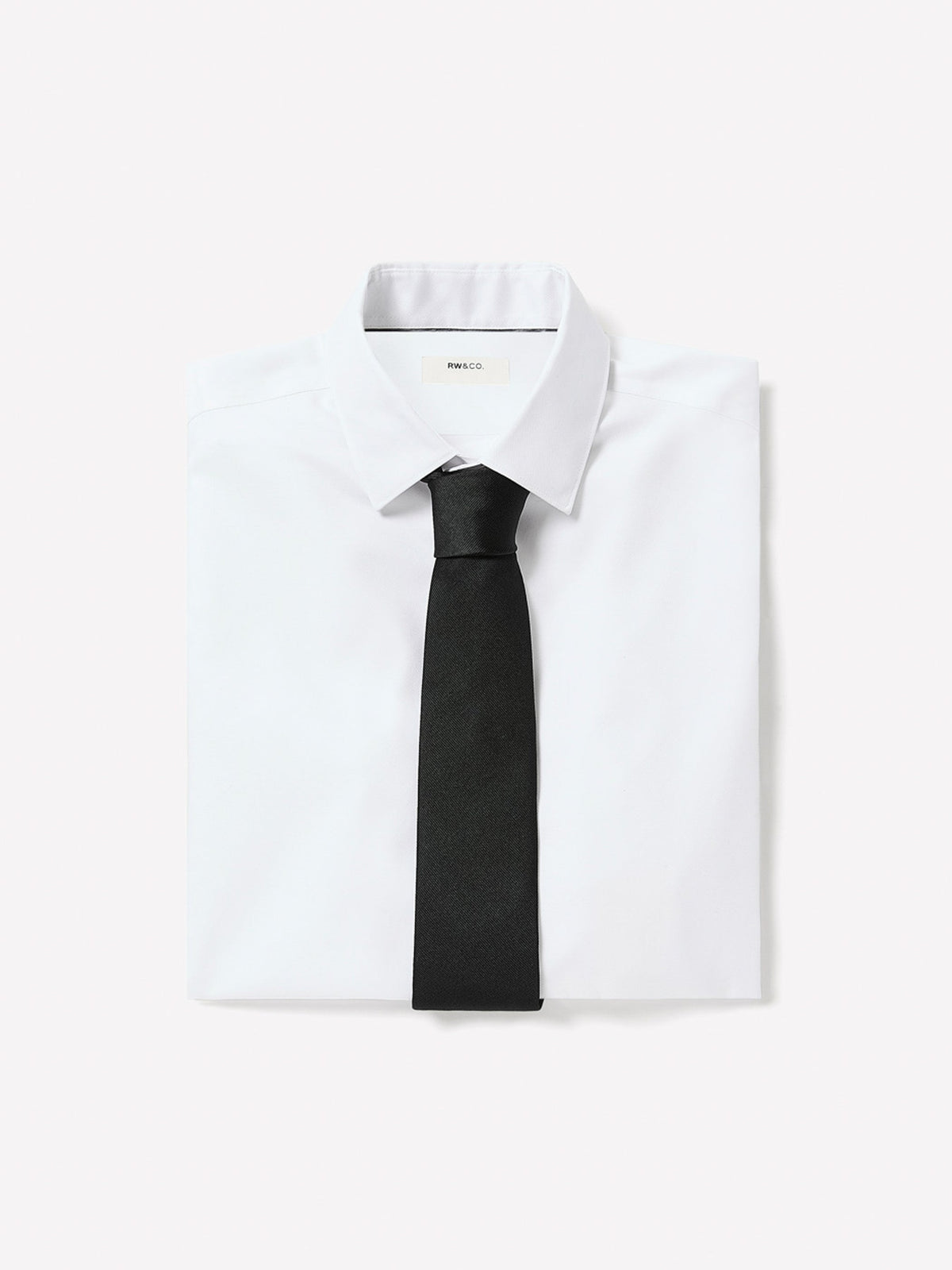 Regular Fit Solid Supima Twill Dress Shirt