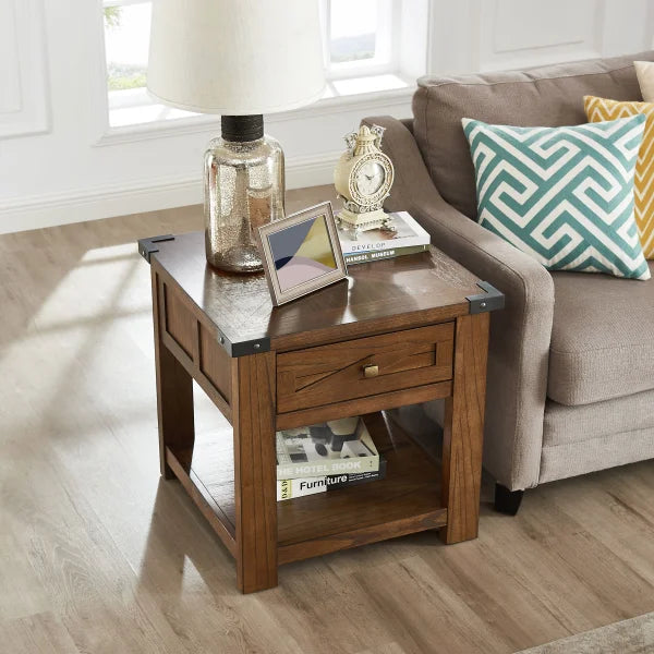 Storm Contemporary Side Table