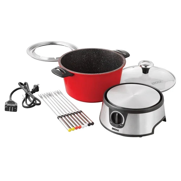 Starfrit The Rock 13-piece Nestable Electric Fondue Set