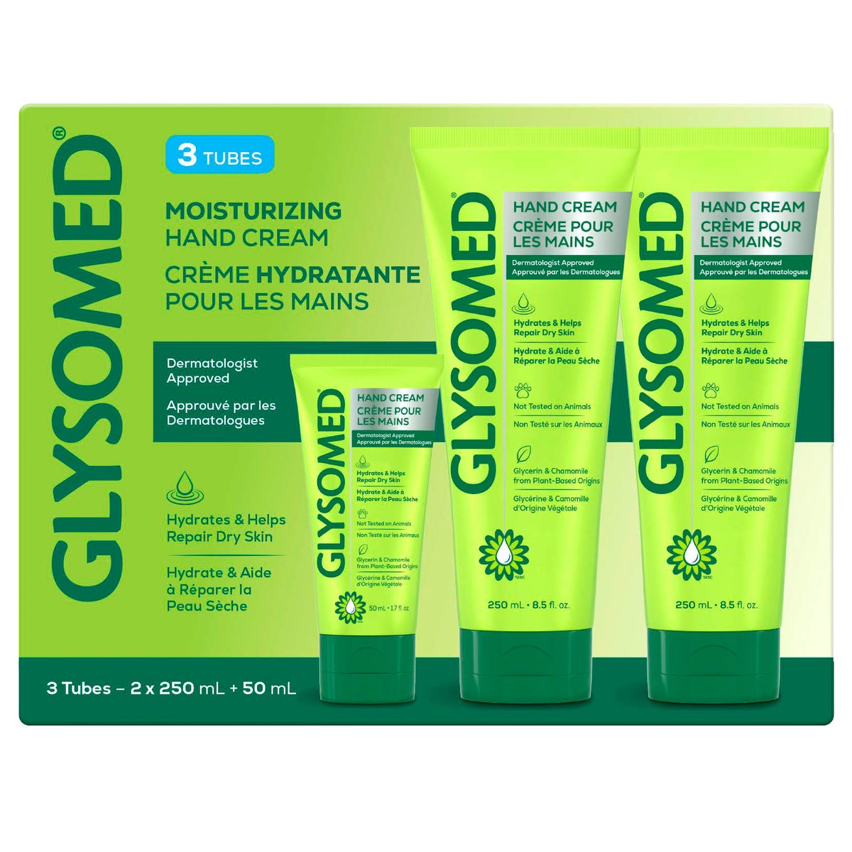 Glysomed Moisturizing Hand Cream, 3-pack