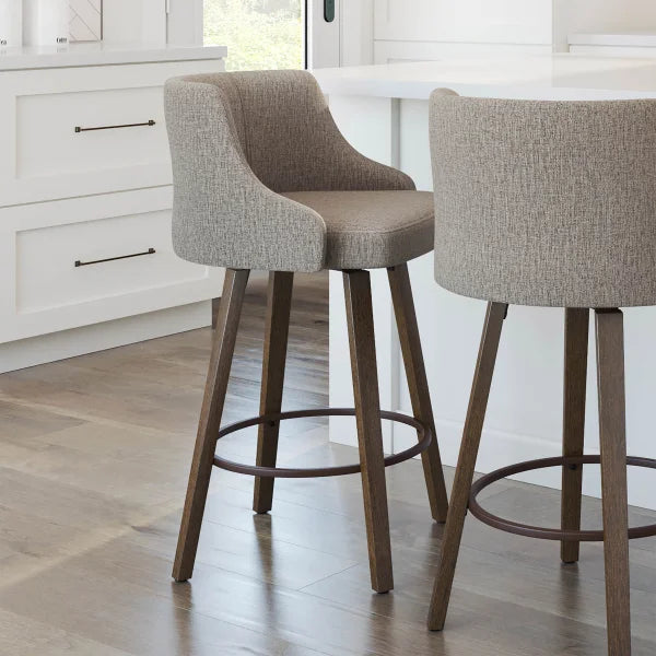 Amisco Ramon Swivel Counter Stool