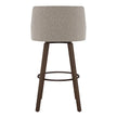 Amisco Ramon Swivel Counter Stool