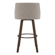 Amisco Ramon Swivel Counter Stool