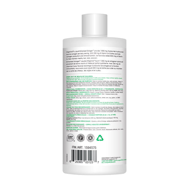 Organika Liquid Collagen 850ML