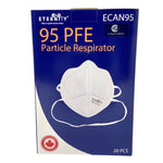 Eternity - 95PFE Particle Respirator N95 - 20 masks