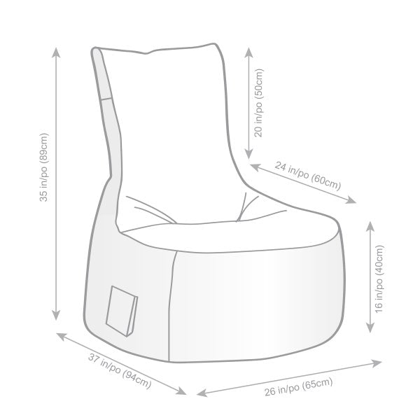 Gouchee Home Controller Bean Bag Chair