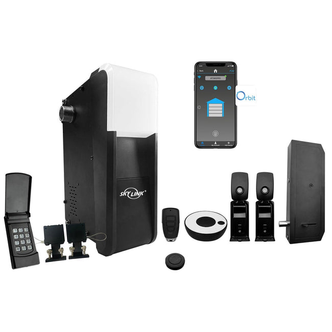 Skylink Side Wall Mount Garage Door Opener with Wi-Fi and LED, For Residential Sectional Garage Doors