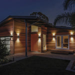 Atomi Smart Wi-Fi Rotundus Outdoor Wall Sconces -2-pack