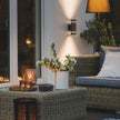 Atomi Smart Wi-Fi Rotundus Outdoor Wall Sconces -2-pack