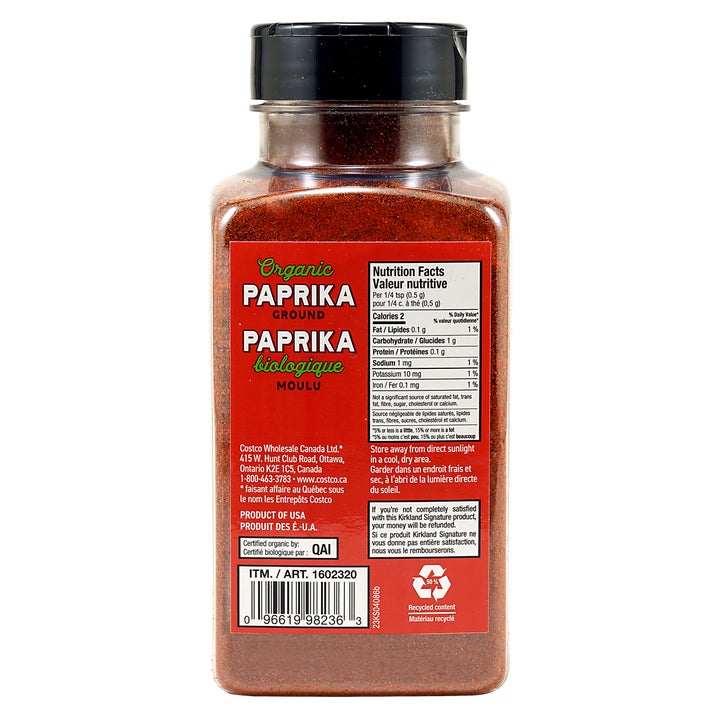 Kirkland Signature Organic Paprika, 374 g