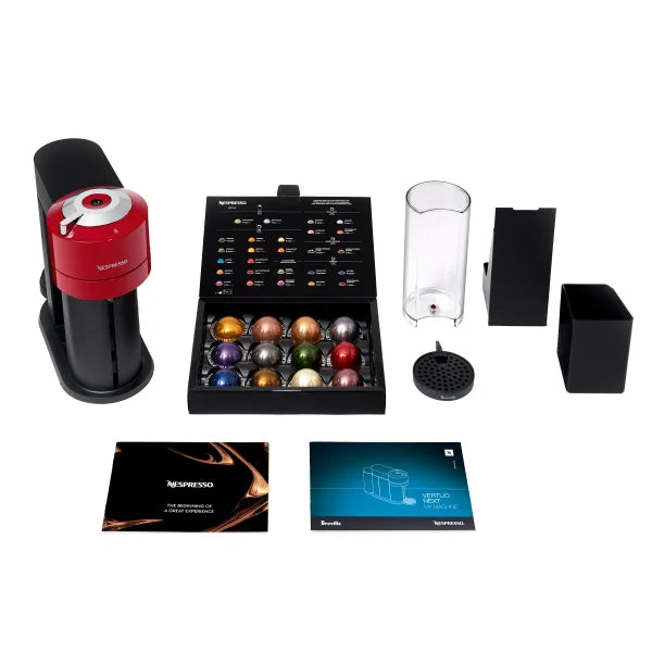 Nespresso Vertuo Next Coffee and Espresso Machine by Breville, Red