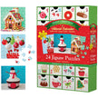 Eurographics Sweet Christmas Advent Calendar Puzzle Set