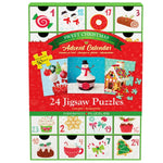 Eurographics Sweet Christmas Advent Calendar Puzzle Set