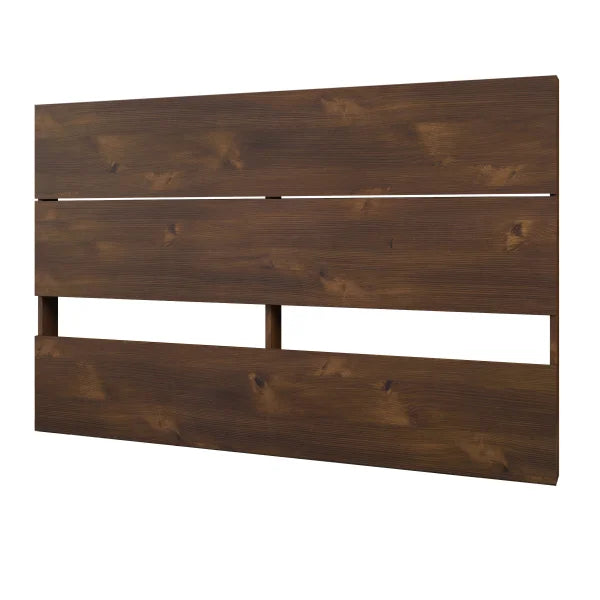 Nexera Modern Queen Storage Bed, Truffle