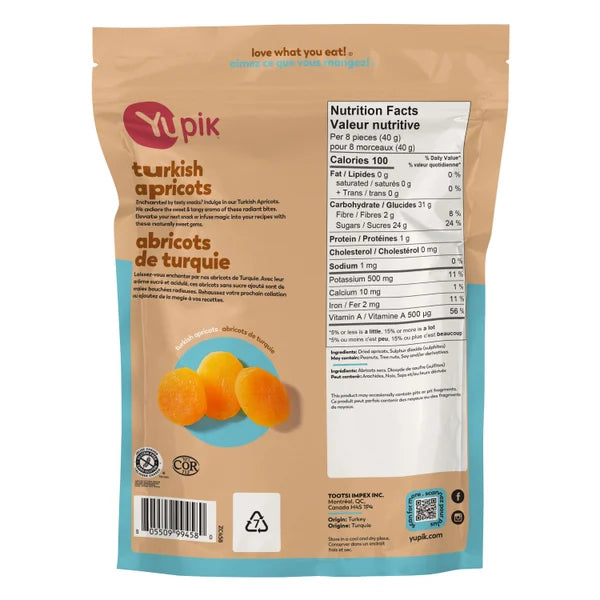Yupik Dried Apricots, 2 Kg