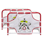 Winnwell Double Mini Quiknet Hockey Set - 2 Mini Sticks & 2 Balls