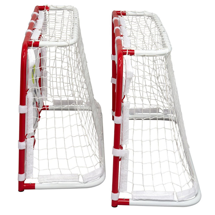 Winnwell Double Mini Quiknet Hockey Set - 2 Mini Sticks & 2 Balls